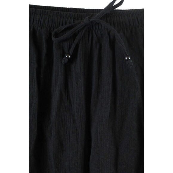 Draper's & Damon's Black Women's Dress Pant Elastic Drawstring Waist 2X 055 - Picture 4 of 4
